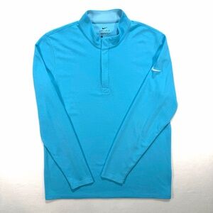 Nike Men’s Dri-Fit Golf Fleece Shirt Quarter 1/4 Zip Pullover Base Layer Large L